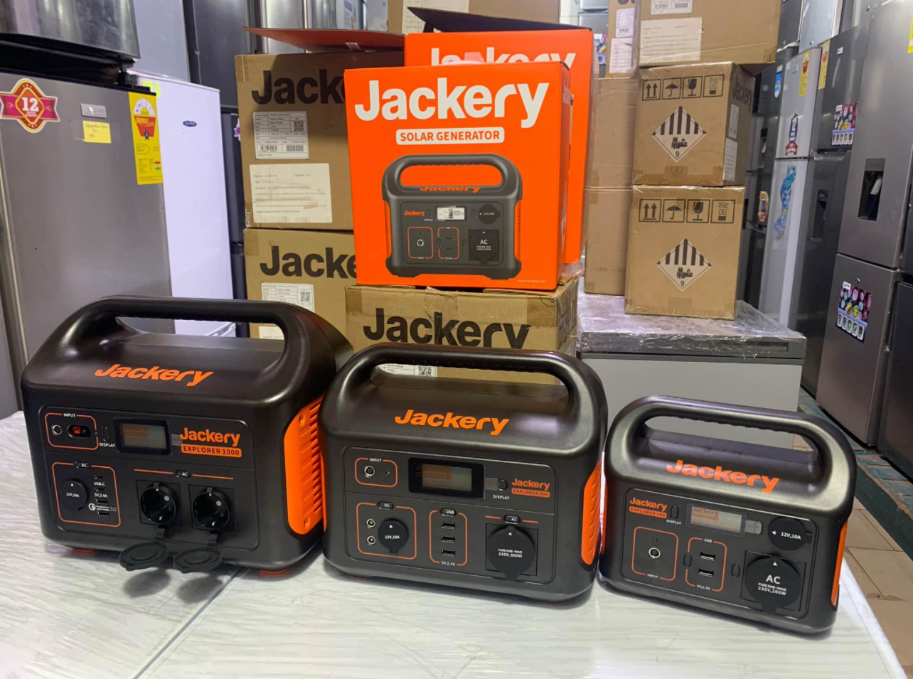 Batterie jackery 150, 240, 500 etc
