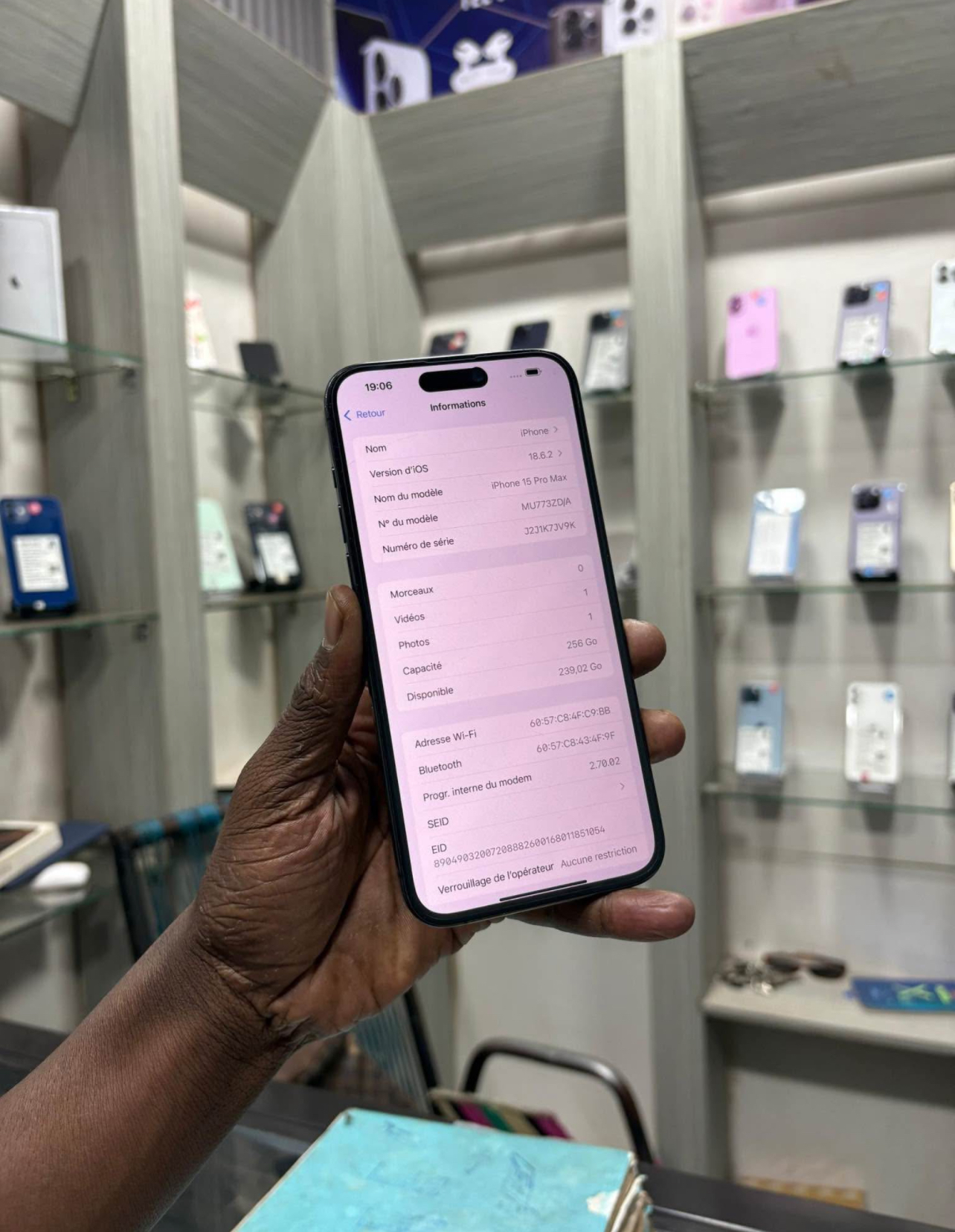 15 Pro Max 256 giga 🇺🇸🇲🇱